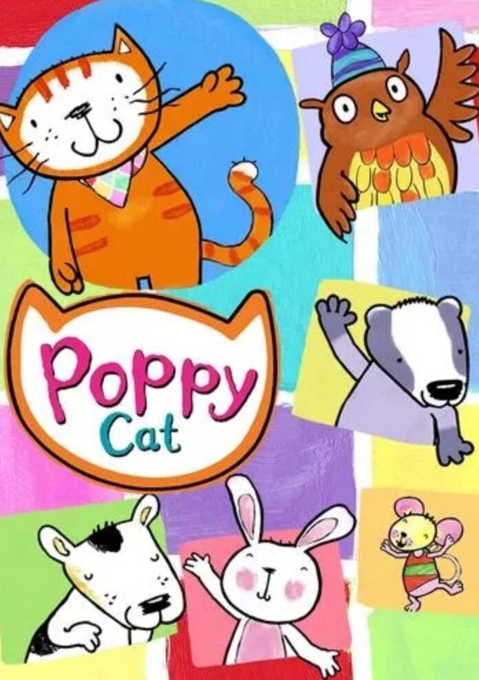 [网盘下载]波比猫Poppy Cat 绘本动画中文版第一季1-52集下载 FLV格式1104×622