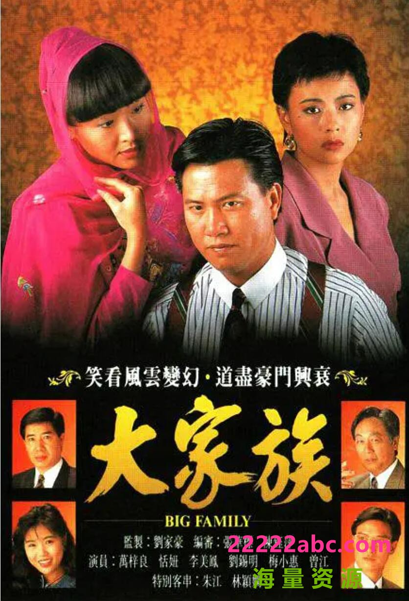 [网盘下载][][大家族][GOTV源码TS][720P高清24.36G/每集820M][1990年][万梓良/朱江[国语无字幕]