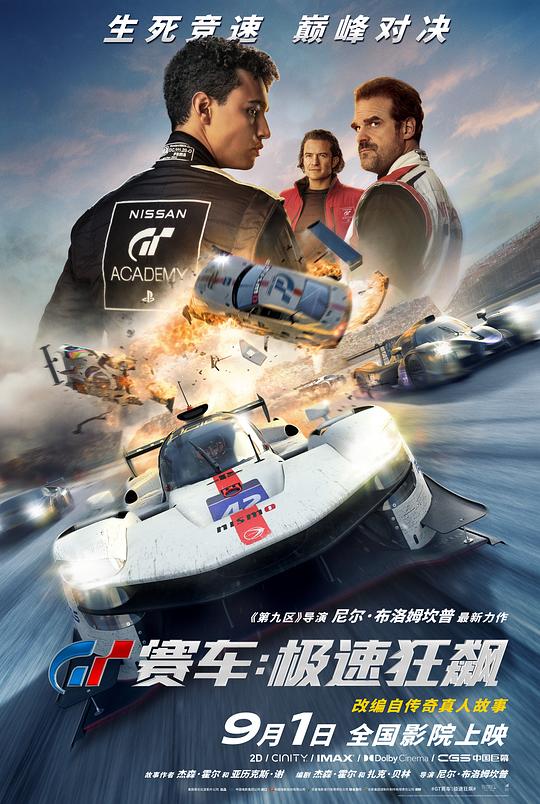 [网盘下载]2023高分动作《GT赛车：极速狂飙》1080p.国英双语.BD中英双字