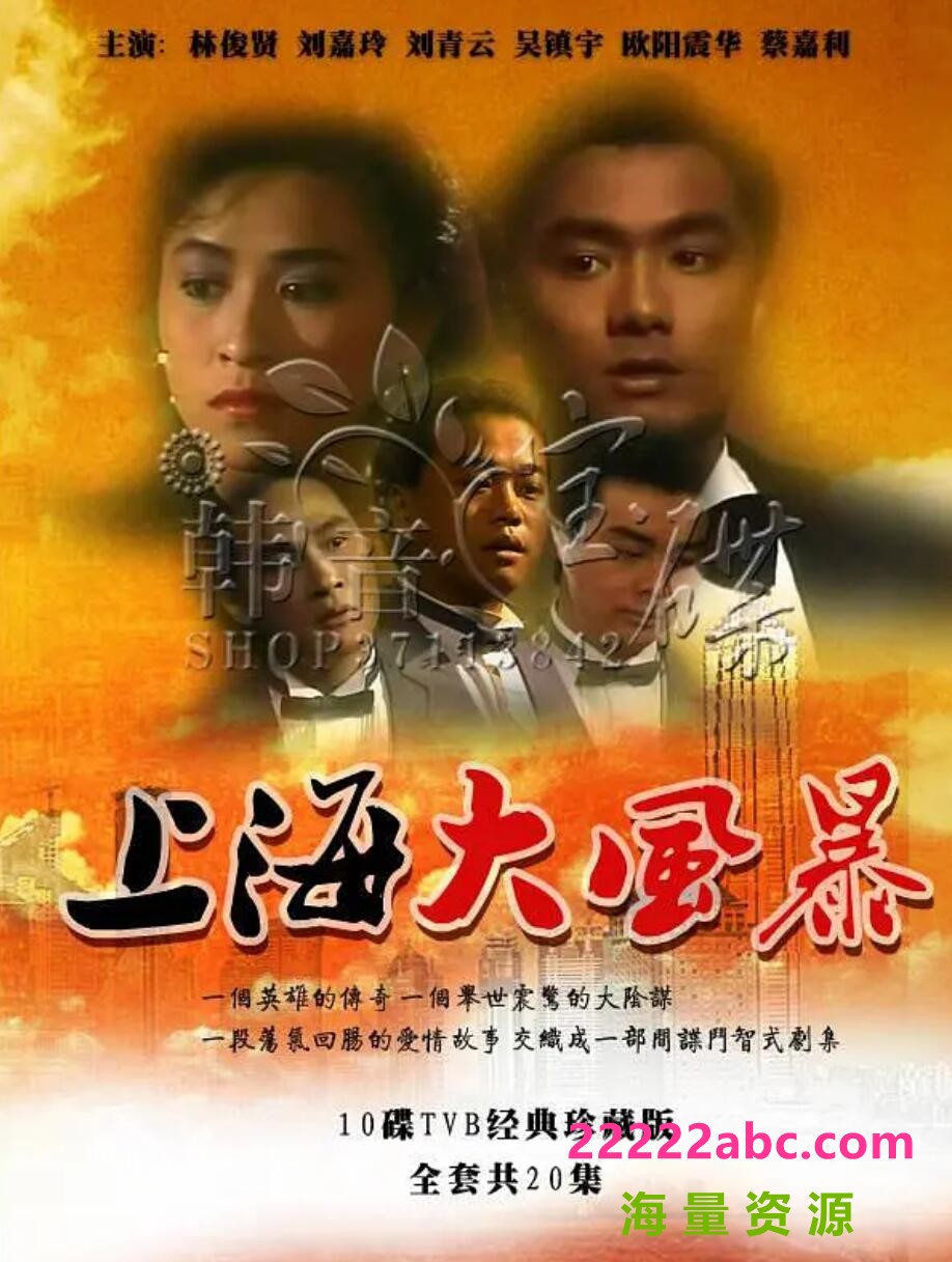 [网盘下载][上海大风暴][GOTV源码TS][720P高清/15.87G/每集820M]1988年[国语无字幕][网盘资源下载][林俊贤/刘嘉玲/吴镇