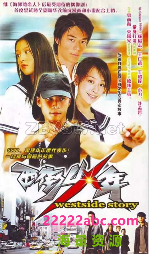 [网盘下载][西街少年][9DVD5][36.7G][每碟约4G][DVD原盘VOB][百度网盘下载][孙协志 / 刘 品言 / 王心凌][2003年][国粤双语][默认粤语][无字幕]